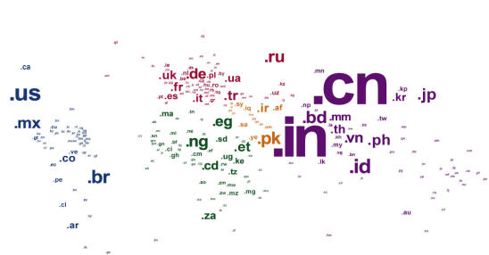 los nuevos dominios web